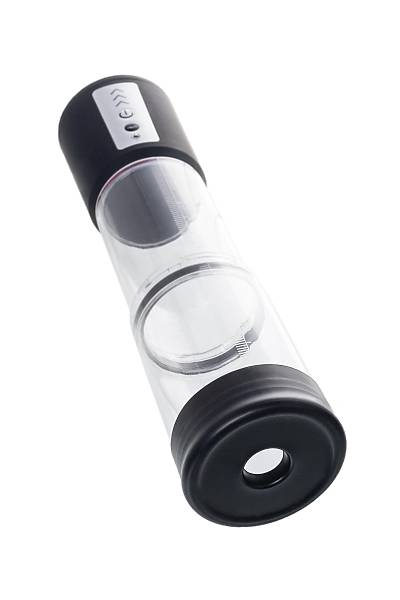 Sexus Men Expert Andreas otomatik penis Pompas, ABS plastik, Siyah, 28 cm