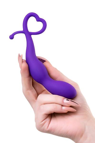 ToDo by Toyfa Wlap anal klf, silikon, mor, 16 cm,  2,5 cm