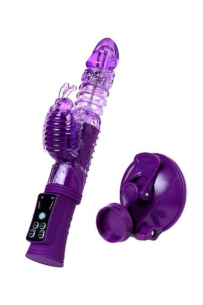 A-Toys by TOYFA High-Tech fantasy klitoral uyar�c� vibrat�r, TPR, mor, 23 cm