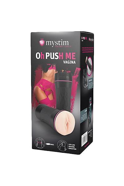 Mystim Masturbator OH PUSH ME Vagina  21,5 cm