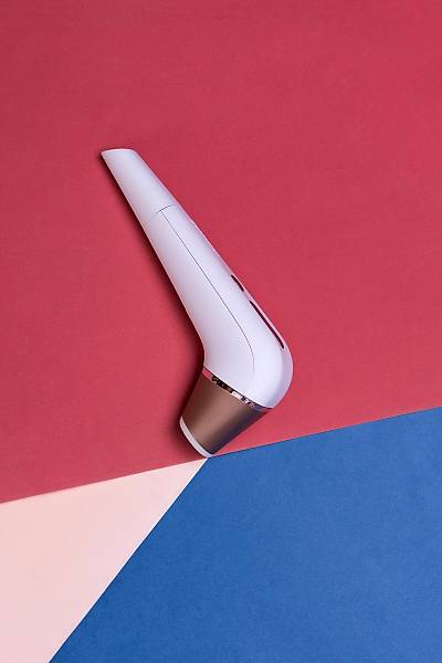 Satisfyer 2 NG Vakum dalgas temassz Klitoral Stimlatr , ABS plastik, beyaz, 17 cm.