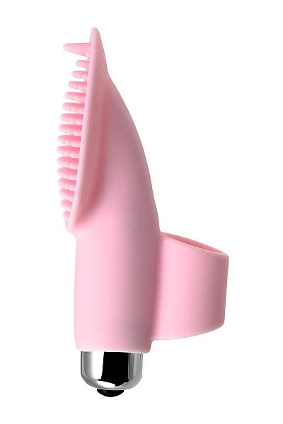 JOS TWTY'NN  Parmak Ucu Vibratr Silikon Pembe, 10,2 cm