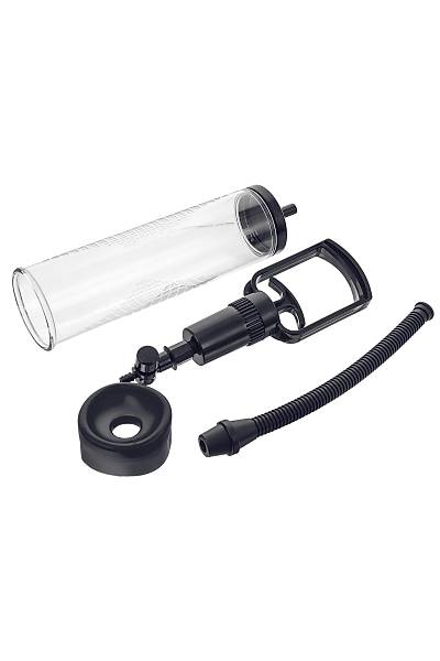 Sexus Men Erection penis pompas�, Vakum, Mekanik, ABS plastik, Siyah, 23 cm
