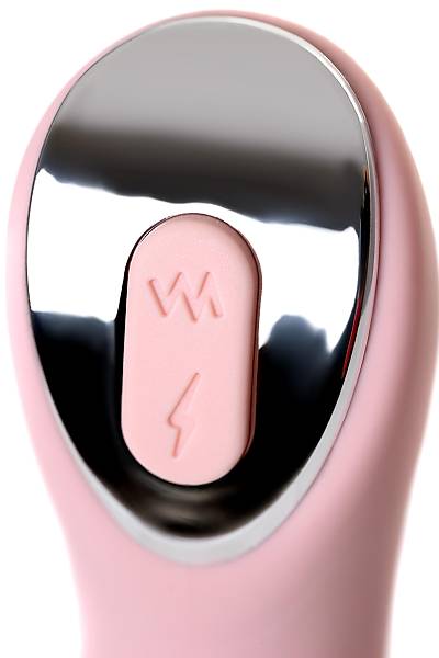 PHYSCS TESLA G-PONT elektro stimlasyonlu vibratr, silikon, pembe, 21 cm