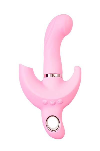 Klitoral uyar�c�l� vibrat�r JOS Twistme, silikon, pembe, 19,5 cm