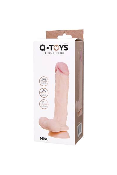 A-Toys by TOYFA Yapay penis Minc, TPE, 21 cm