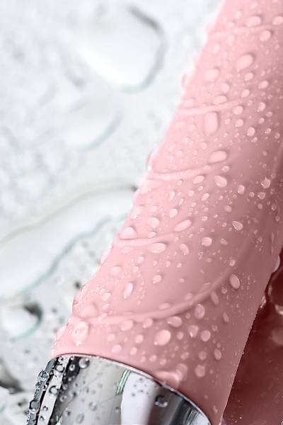 PHYSCS FAHRENHET titreimli toplar olan stma fonksiyonlu vibratr, silikon, pembe, 19 cm