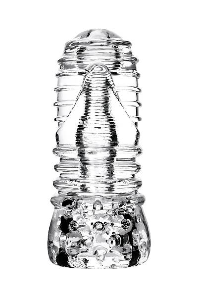 Lingam by TOYFA Masturbator gereki olmayan Savitri, TPE, Transparan, 14 cm