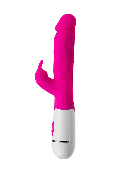 A-Toys by TOYFA Ger�ek�i olmayan Mist vibrat�r�, Silikon, Pembe, 25,4 cm