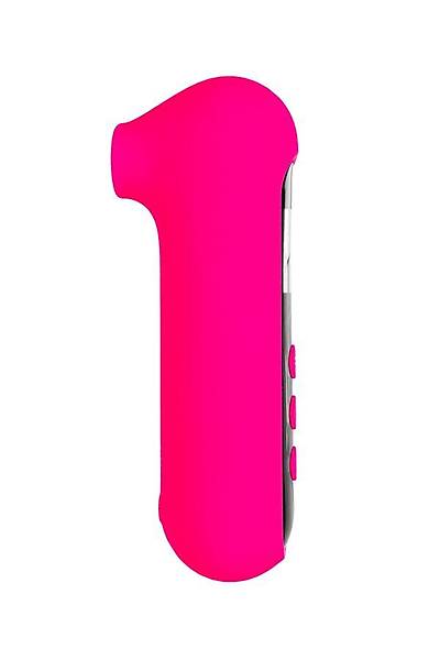 EroTeq Dijital Ekran Vakum Dalga Uyar�c�l� Molette, Silikon, Pembe, 13 cm