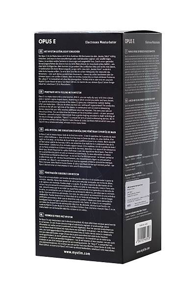 Mystim Masturbator Opus E Anus, TPE Malzeme 21,5 cm