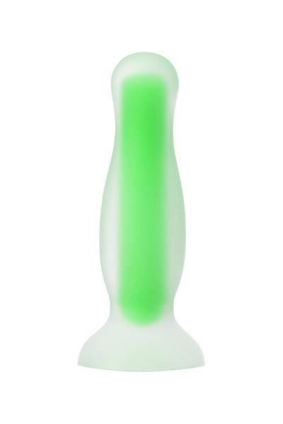 Beyond by Toyfa Mortimer Glow Karanl�kta Parlayan Anal Plug, Silikon, �effaf, 12,5 cm