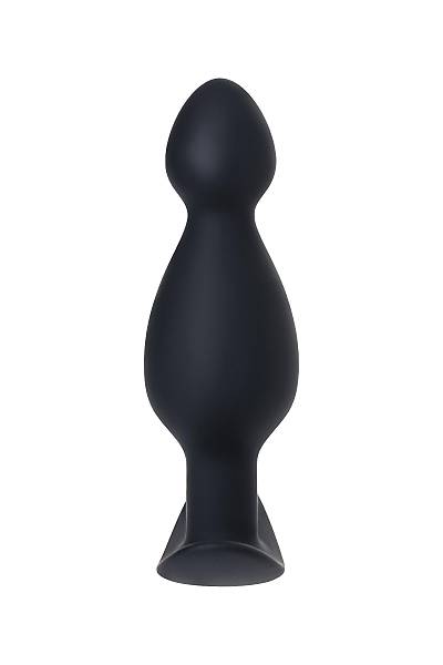 A-Toys by TOYFA popo fi�i, boyut M, silikon, siyah, 11,5 cm