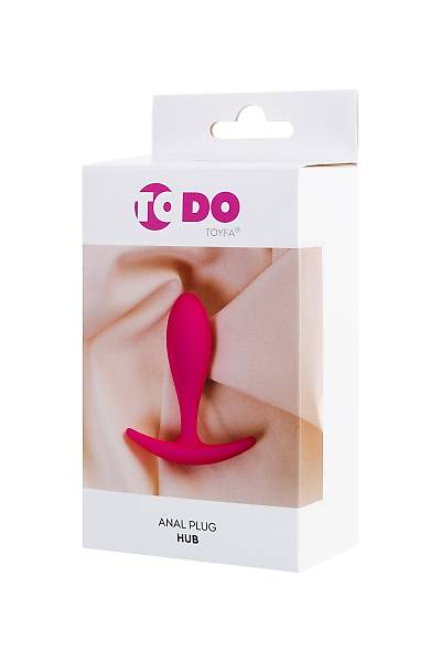 ToDo by Toyfa Hub anal k�l�f�, silikon, pembe, 7,2 cm, � 2 cm