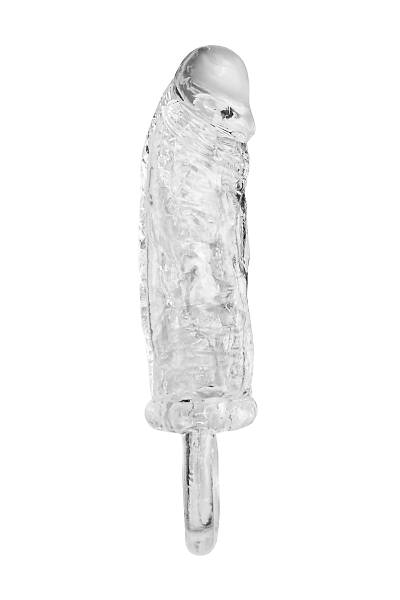 ToyFa XLover Increase+ B�y�te� ba�l���, Halka ile, TPE, transparan, 14 cm