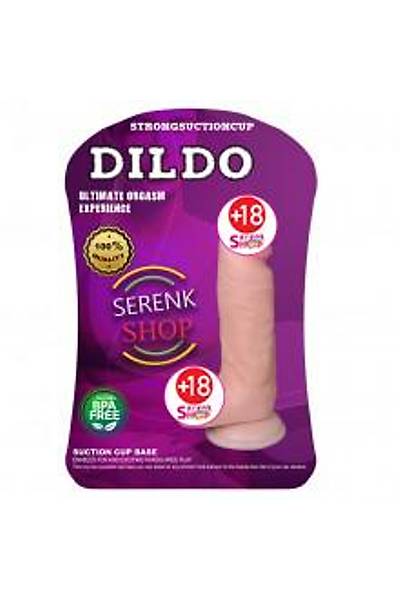 XS Wolf King Kal�n Penis Et Dokusu S�per Realistik Dildo 22 cm