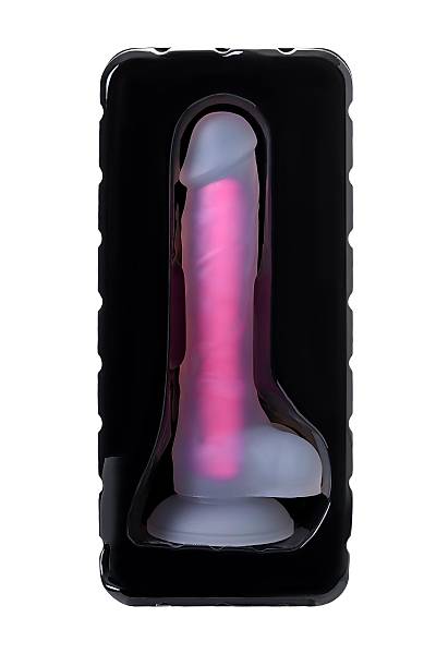Beyond by Toyfa Yapay penis, karanl�kta parlayan,  James Glow, Silikon, transparan, 18 cm