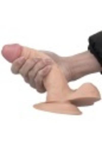 Kal�n Damarl� Belden Ba�lamal� Dildo 19 Cm