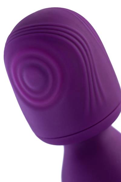 JOS 2'si 1 arada Kisom Stim�lat�r�, Silikon, Mor, 24 cm