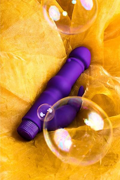 A-Toys by TOYFA ger�ek�i olmayan vibrat�r, silikon, mor, 18 cm
