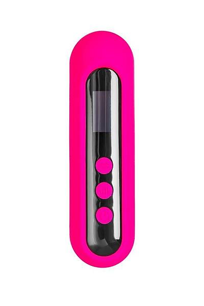 EroTeq Dijital Ekran Vakum Dalga Uyar�c�l� Molette, Silikon, Pembe, 13 cm