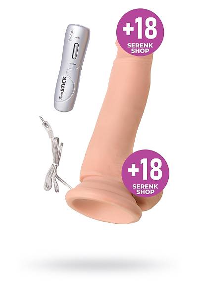 TOYFA RealStick Elite Alfonso Gereki Vibratr, TPR Malzeme 18,5 cm
