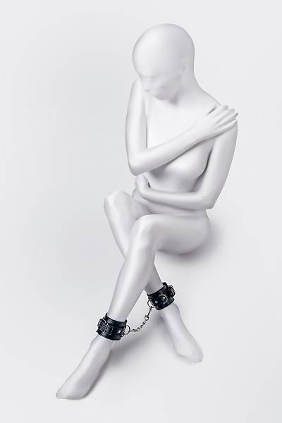 Anonymo Fantezi Ayak Kelepesi Siyah, 26,5 cm