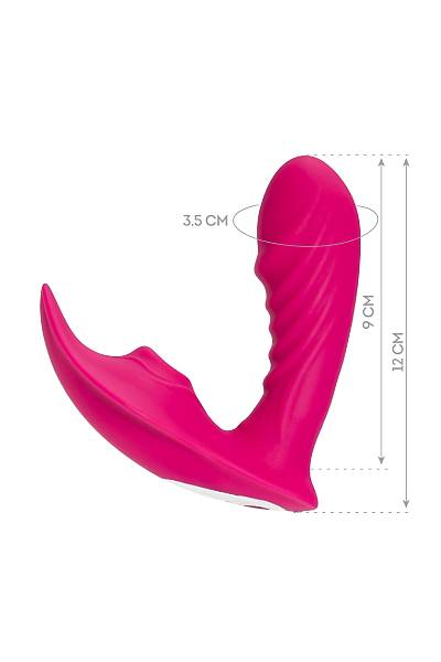 JOS Shani Vakum Dalga G Noktas Vibrator, Silikon, Pembe, 12 cm