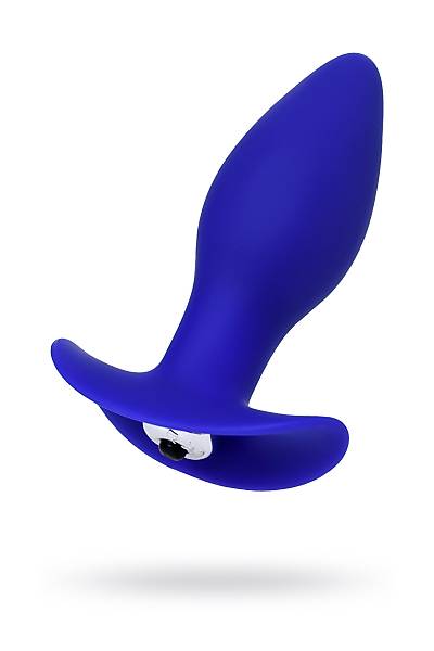 ToDo by Toyfa Fancy anal vibratr, silikon, mavi, 10,7 cm,  3,5 cm