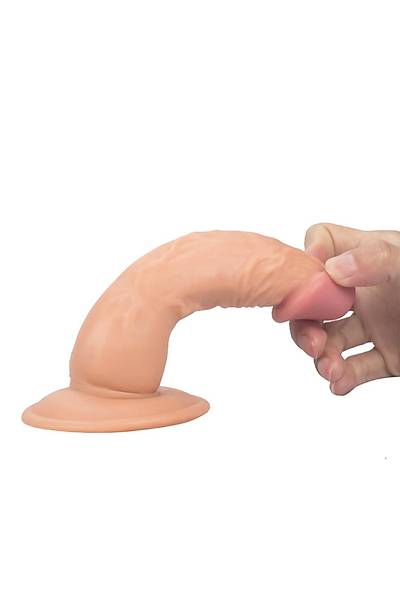 Vantuzlu Damarl Kemerli Strap-on Penis 17,5 Cm