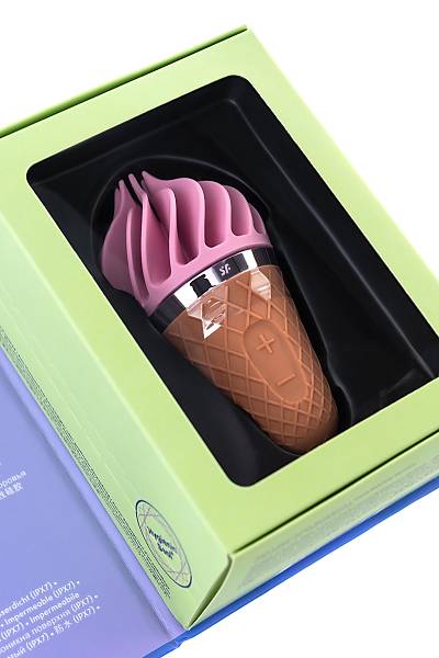 Satisfyer layons Sweet Treat vibrat�r , silikon, pembe, 10,4 cm.