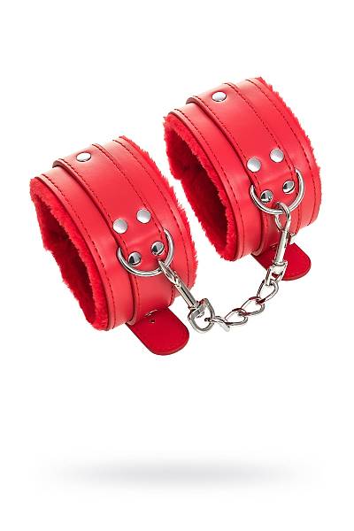 Anonymo #0155 tozluk, PU deri, k�rm�z�, 27 cm