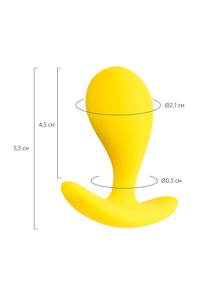 ToDo by Toyfa Blob anal k�l�f�, silikon, sar�, 5,5 cm, � 2,1 cm
