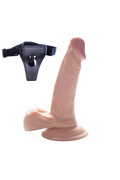 Kemerli Et Dokulu Yumuak Penis 19 cm