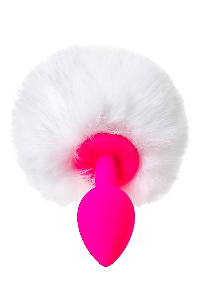ToDo by Toyfa Sweet bunny kuyruklu anal k�l�f, silikon, pembe, 13 cm, � 2,8 cm, 43 g