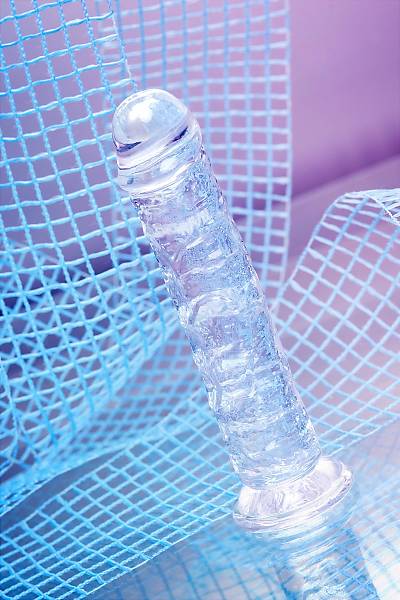 A-Toys by TOYFA Auri yapay penis, TPE, transparan, 20 cm