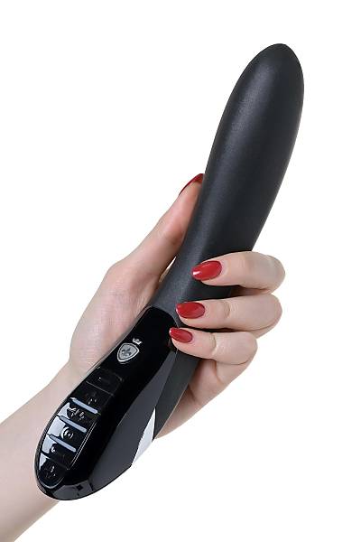 Mystim Electric Eric Elektrikli Uyar�lm�� Silikon Vibrat�r, siyah, 27 cm