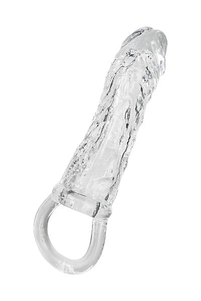 ToyFa XLover Increase+ B�y�te� ba�l���, Halka ile, TPE, transparan, 14 cm