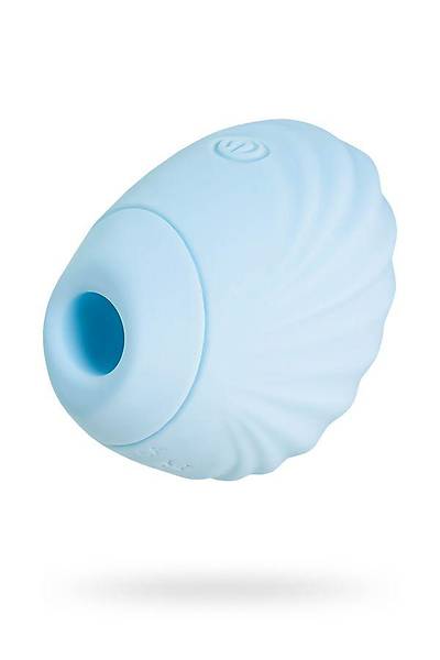 Qli by Flovetta Scall'dan vakum dalgas klitoral uyarc , silikon, mavi, 6 cm