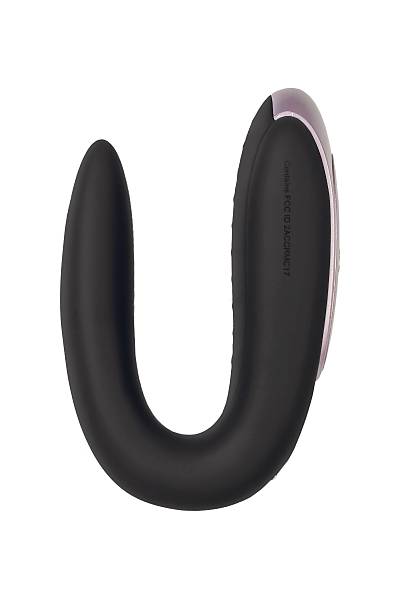 Satisfyer Double Fun Black �iftler ��in Uzaktan Kumandal� ve Telefon Uygulamal� Mini Vibrat�r