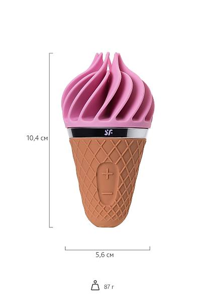 Satisfyer layons Sweet Treat vibrat�r , silikon, pembe, 10,4 cm.