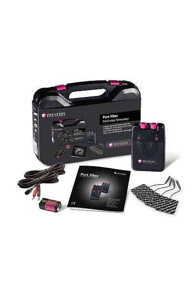 Mystim Darbe kayna�� Cluster Buster, uzaktan kumanda, digital, 12 program, siyah