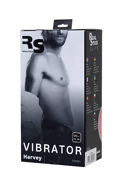 TOYFA RealStick Elite Harvey Gereki Vibratr TPR Malzeme 20 cm