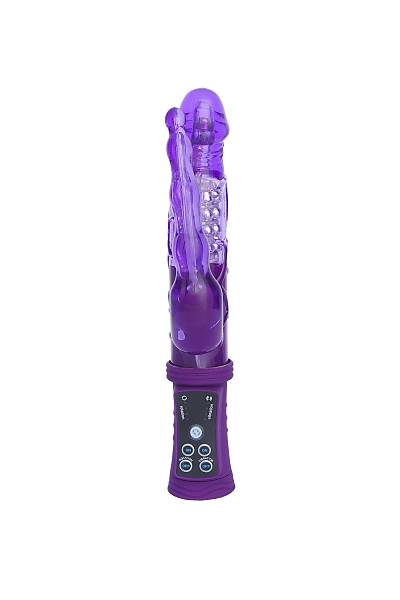 A-Toys by TOYFA  Anal-vajinal vibratr Vantuzlu A oyuncaklar, mor, 22 cm