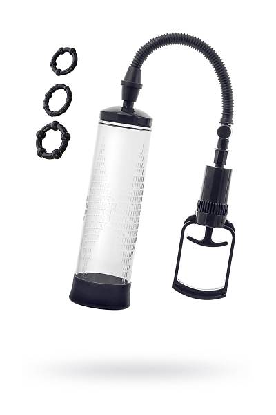 Sexus Men Erection penis pompas�, Vakum, Mekanik, ABS plastik, Siyah, 23 cm