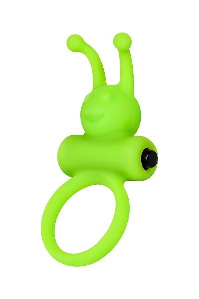 A-Toys by TOYFA Flik penis montaj halkas�, silikon, ye�il, 9,1 cm, � 3,1 cm