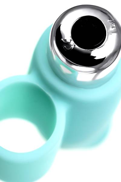 JOS BL�SS klitoral stim�lasyon ba�parma�� vibrat�r�, silikon, mavi, 9 cm