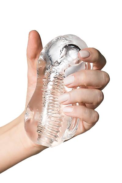 Lingam by TOYFA Masturbator ger�ek�i olmayan Indira, TPE, transparan, 14 cm