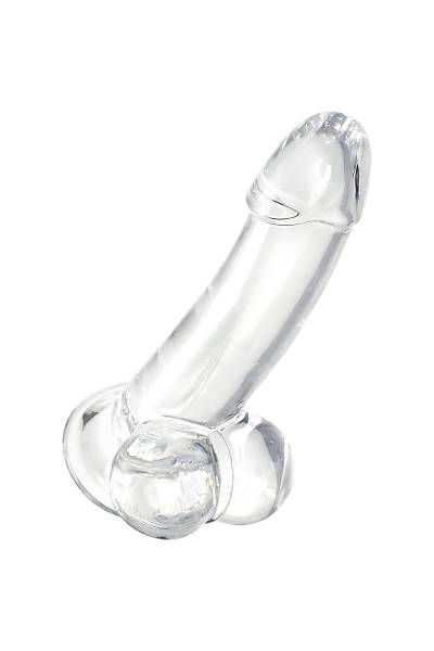 A-Toys by TOYFA Ger�ek�i Cryst yapay penis, TPE, transparan, 15 cm