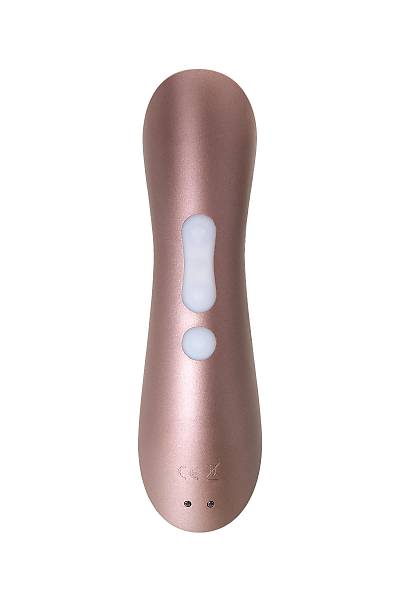 Satisfyer PRO 2+ Titreim vakum dalgas temassz klitoris stimlatr, silikon, pembe, 15 cm